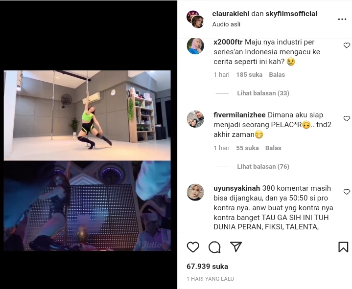 Cinta Laura Dikritik Netizen Karena Terlalu Seksi di Web Series Terbarunya: Gitu Amat Nyari Duit