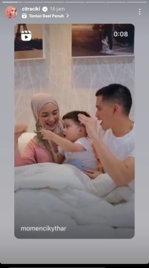 Rezky Aditya Dituding Jadi Pelaku Video Syur, Citra Kirana Unggah Foto Ini di Media Sosial