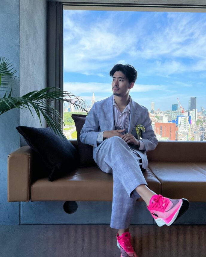 Intip Potret Kensuke, Model Tampan Asal Jepang yang Lengket Sama Lucinta Luna