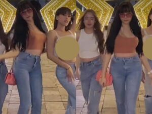 Cekricek.id - Lucinta Luna sukses membuat netizen heboh dengan unggahan video di akun Instagramnya. Dia membagikan sebuah video yang memperlihatkan dirinya dan dua orang temannta yang sedang asik berjoget.