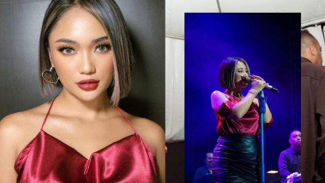 Cekricek.id - Marion Jola berhasil membuat barisan penggemarnya terpesona dengan penampilannya di atas panggung. Dia tampil lebih fresh dengan potongan rambut pendek dan pakaian berwarna merah tua yang menguatkan aura kecantikannya.