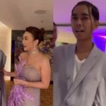Cekricek.id – Livy Renata baru-baru ini terlihat menggandeng Alif Cepmek saat menghadiri sebuah pesta. Memakai setelan gaun berwarna campuran ungu dan abu-abu, konten creator berparas cantik itu tampil serasi dengan seleb TikTok yang terkenal dengan jargon “kamu nanya?” itu.