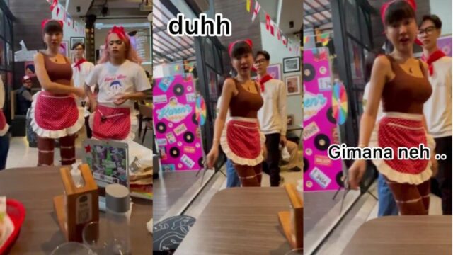 Cekricek.id – Lucinta Luna tampaknya tak mau ketinggalan untuk mendatangi restoran Karen’s Diner yang dikenal dengan pelayannya yang tidak menyenangkan. Namun, bukannya menjadi pelanggan, transgender cantik itu justru menyamar sebagai pelayan di sana.