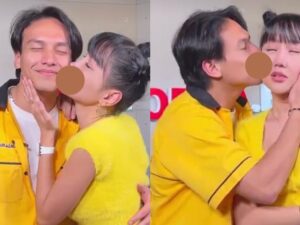 Cekricek.id – Jefri Nichol tampaknya begitu nyaman tiduran dipangkuan Lucinta Luna. Sambil memejamkan matanya, actor tampan itu juga mendapatkan belaian lembut dari tangan transgender cantik yang disebut-sebut mirip Jisoo Blackpink itu.