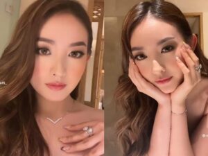 Natasha Wilona hebohkan jagat maya dengan video cantiknya di laman akun Tiktok pribadinya dengan mengenakan gaun mewah.