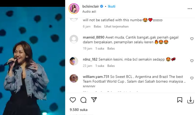 Makin ke Sini Tampilan Bunga Citra Lestari Makin Sedap