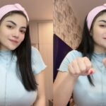 Dinar Candy hebohkan jagat maya dengan unggahan videonya yang sedang memamrkan payudaranya yang besar kepada para follower Tiktoknya.