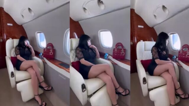 Cekricek.id - Dinar Candy mendapat pujian dari netizen jika penampilannya semakin wah saja, pamer paha mulus saat naik privat jet