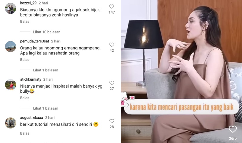 Kasih Nasehat Soal Cari Pasangan Hidup, Celine Evangelista Disebut Ingatkan Diri Sendiri 2 Lampiran Gambar