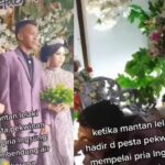 Cekricek.id - Berita viral kembali terjadi melihat seorang pengantin pria menangis di acara pernikahannya, saat kedatangan mantan