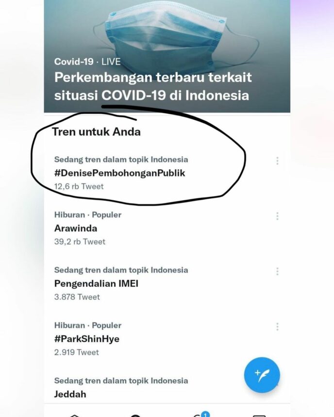 Namanya Trending Karena Pembohongan Publik, Denise Chariesta Sindir Sejumlah Artis yang 'Selalu Benar'