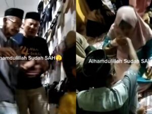 Seorang kakek yang sudah tergopo-gopo berjalan menikahi seorang gadis belia yang masih terlihat muda sekali, pernikahan itu pun viral di medsos.