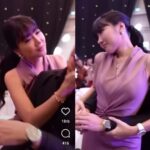 Lucinta Luna mencim Teuku Ryan, suami Ria Ricis di depan umum dan tepat di depan Ria Ricis, Ricis lantas mendoakan agar Lucinta segera sadar.