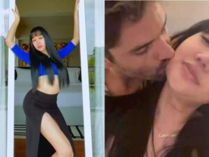 Lucinta Luna hebohkan jagat maya dengan unggahan sebuah video bercumbu dengan bule yang diduga kini menjadi kekasih Lucinta Luna.