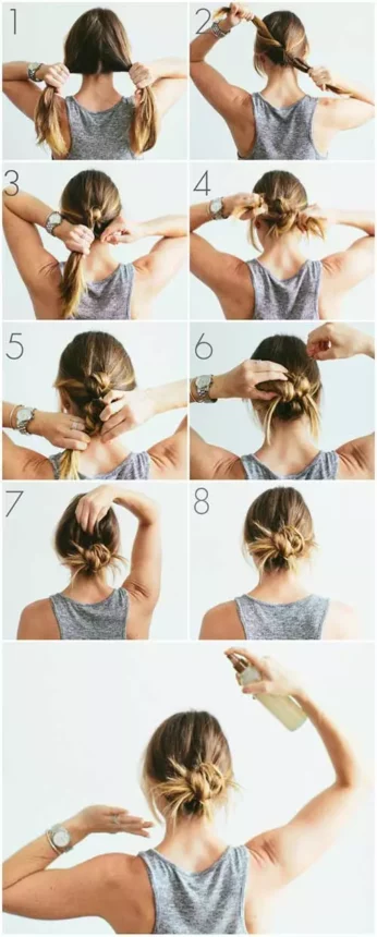 Yuk Intip, Ini Tutorial Bikin Cepolan Rambut yang Cantik dan Mudah