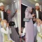 Pria ini menikah ketiga kalinya didampingi oleh istri pertama dan kedua, bukannya sedih, namun istri pertama dan keduanya malah terlihat bahagia.