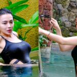 Cekricek.id – Wika Salim menuai banyak komentar setelah membagikan potret dirinya yang tengah mandi-mandi dengan bikini di kolam renang. Penampilannya yang terbuka dan dianggap seksi menuai respon positif dan negatif dari para pengikutnya.