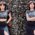 Cekricek.id – Awkarin berhasil menyorot perhatian netizen dengan unggahan terbaru yang dibagikan di akun media sosialnya baru-baru ini. Dari foto-fotonya, dia terlihat mengenakan setelan ala cewek metal dengan gaya rambut mullet tapi seperti mangkok pada bagian atasnya.