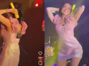 Wika Salim hebohkan jagat maya dengan goyangan keramas yang dipertontonkannya pada para fans yang langsung mencuri perhatian publik.