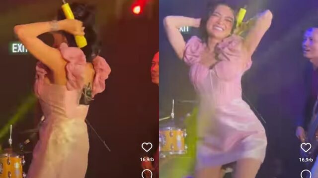 Wika Salim hebohkan jagat maya dengan goyangan keramas yang dipertontonkannya pada para fans yang langsung mencuri perhatian publik.