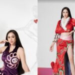 Cekricek.id - Penampilan dari Aura Kasih dengan baju warna berbeda justru menampilkan keseksian yang tampak berbeda, seksian mana?