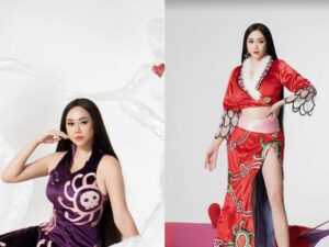 Cekricek.id - Penampilan dari Aura Kasih dengan baju warna berbeda justru menampilkan keseksian yang tampak berbeda, seksian mana?