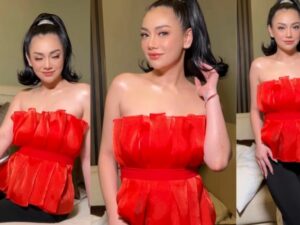Cekricek.id - Netizen begitu memuji tampilan bentuk tubuh alias badan Celine Evangelista yang tampak glowing, padahal sedang keringatan