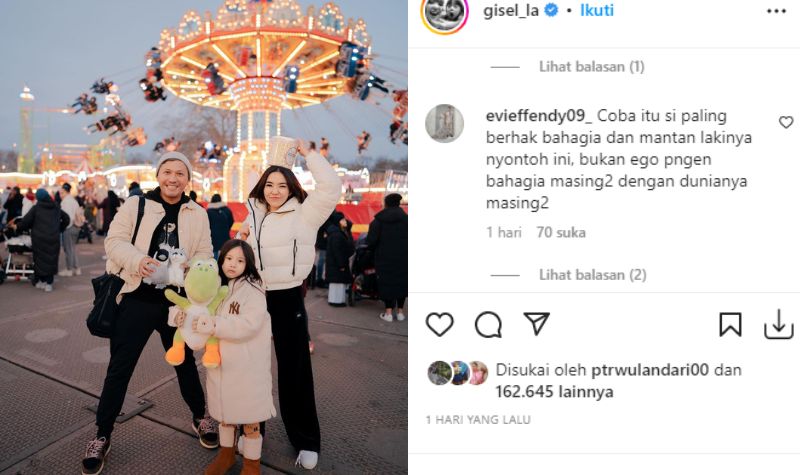 Netizen Sarankan Rachel Vennya dan Niko Ikuti Cara Damai Gisel dan Gading Membesarkan Anak