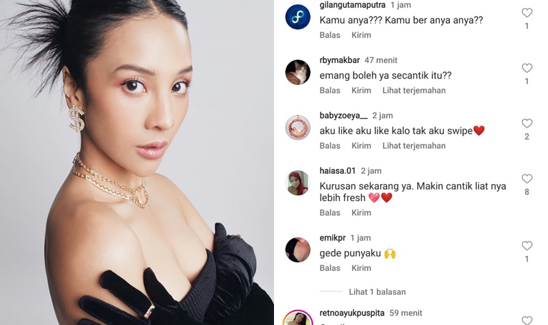 Unggah Foto Pakai Dress Terbuka, Anya Geraldine Disebut Makin Kurusan 2 Lampiran Gambar