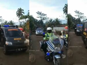 Cekricek.id - Kembali sebuah konsep pernikahan massal dengan konsep unik terjadi di sebuah pesantren. Mempelai mirip seperti tahanan