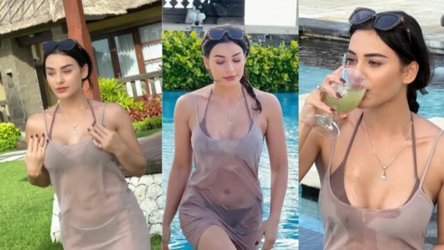 Cekricek.id - Nora Alexandra mendapat pujian sebagai sosok wanita yang perfect serta luar biasa. Saat mengenakan sebuah bikinin coklat