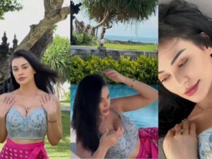 Cekricek.id - Para wanita saja suka melihat penampilan Nora Alexandra ketika hanya rebahan dengan mengenakan sebuah crop top terbuka