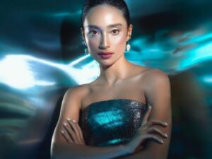 Cekricek.id - Artis tercantik Tatjana Saphira selalu mendapat perhatian dari banyak netizen, terutama dengan gaun biru tampak adem