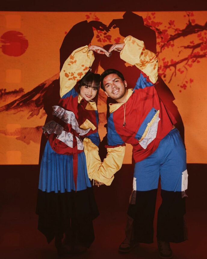 Pemotretan Tema Pucca, Fuji dan Thariq Kayak Prewed Berkonsep Imut
