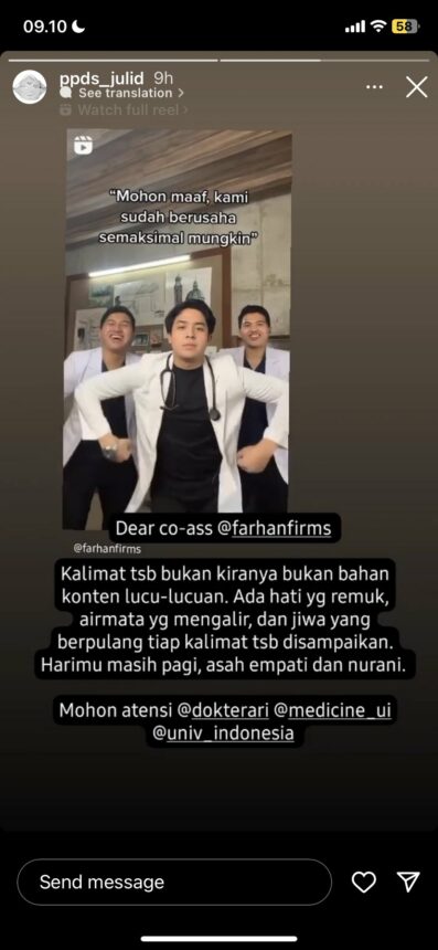 Cekricek.id, Berita Viral – Netizen Keritik Jerome Polin Pakai Gunakan Kalimat Sensitif Buat Candaan