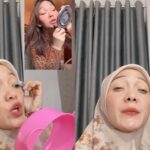 Wanita bernama Puteri Astri ini sukses meniru gaya Bunda Corla saat live streaming. Ia bahkan disebut-sebut mirip Bunda Corla versi berhijab.