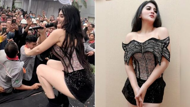 Cekricek.id, Berita Artis dan Berita Seleb - Gaun Diana Dee Starlight Pakai di Panggung Bikin Penonton Melotot