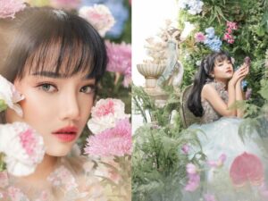 Cekricek.id – Fuji selalu menuai perhatian lewat berbagai unggahan hasil photoshoot yang dibagikannya di sosial media. Salah satunya adalah foto bergaya feminin bak princess yang dilakukannya dengan properti kebun bunga warna-warni yang cantik.