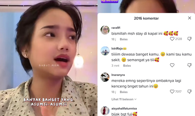 Cekricek.id, Berita Seleb dan Berita Artis - Fuji sudah putus dengan Thariq Hailintar, ia lantas meminta para fans dan juga warganet untuk tidak menyangkutpautkannya dengan keluarga.