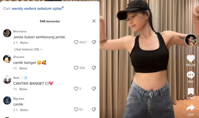 Usai Unggah Video Seksi, Wendy Walters Dinobatkan Jadi Janda Kembang Sesungguhnya