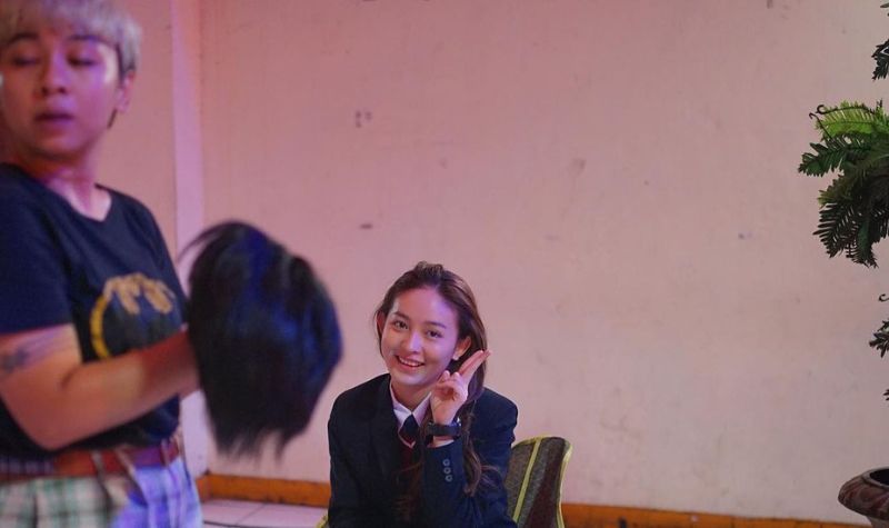 Walau Pakai Wig dan Dandan Cowok, Natasha Wilona Tetap Terlihat Cantik Jelita