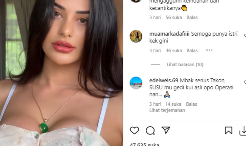 Cekricek.id, Berita Artis dan Berita Seleb -  Bodinya Nora Alexandra Emang Juara, Wanita Aja Bisa Terpesona