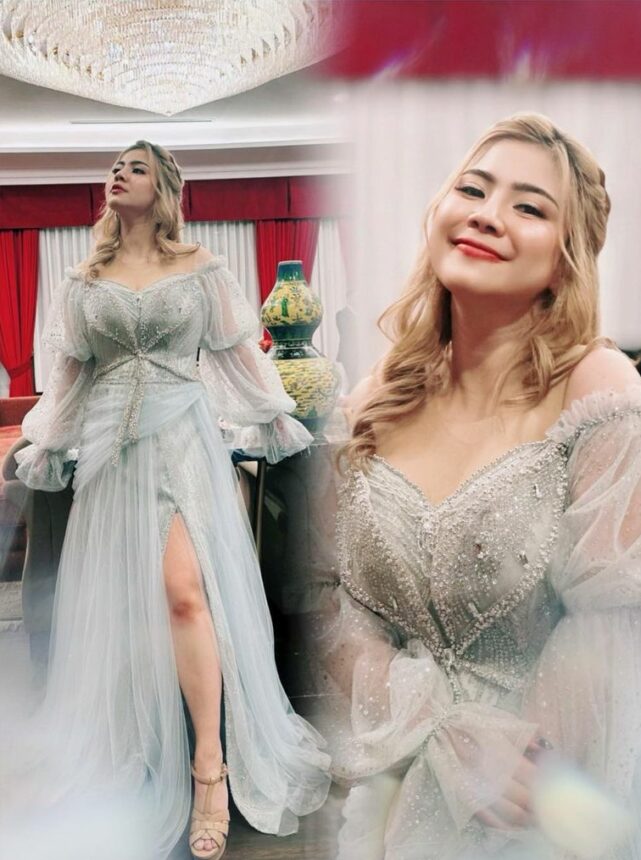 Intip Foto Felicya Angelista Dengan Gaun Indah, Bodinya Seksi dan Elegan