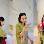 Cekricek.id - Pesona dari seorang Wika Salim tetap saja memikat walau tampak mengenakan sebuah baju bolong, karena dasarnya udah cantik