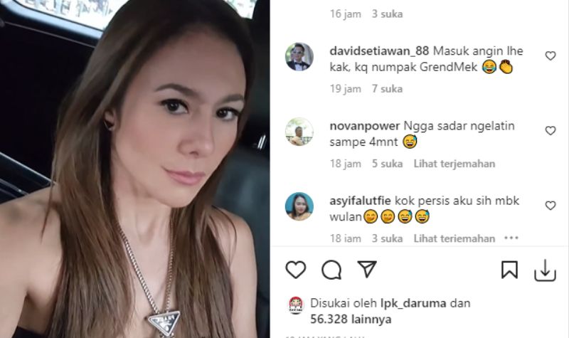 Wulan Guritno Bikin Netizen Betah Memandang Hingga Bikin Lupa Waktu