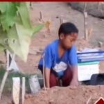 Cekricek.id, Berita Viral - Momen Haru Bocah SD Nangis di Kuburan Ayah
