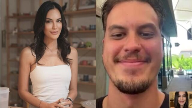 Sophia Latjuba hebohkan jagat maya dengan unggahan instastory nya yang video call dengan seorang bule tampan yang diduga pacar baru.