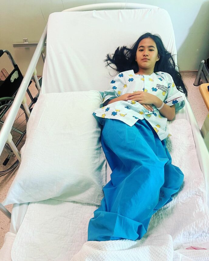 Cekriek.id, berita seleb dan berita artis - Naas, Artis Cilik Puteri Rafasya Divonis Lumpuh Karena Jadi Korban Prank