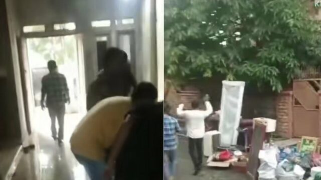 Cekricek.id – Rumah seorang pegawai DPRD Tangsel dikosongkan secara paksa oleh sekelompok orang yang disebut sebaai depkolektor. Kejadian tersebut tertangkap kamera dan diunggah di media sosial hingga ramai diperbincangkan netizen.