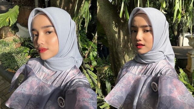 Fuji, adik ipar dari mendiang Vanessa Angel ini membagikan potret dirinya dengan balutan hijab. Ia terlihat jauh lebih anggun dan dewasa.